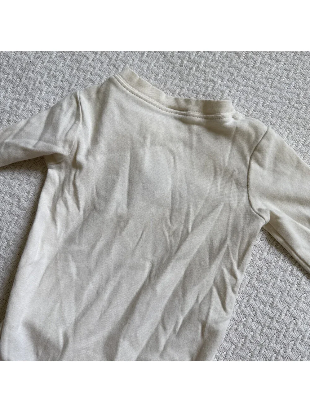 GYMBOREE Vintage Y2K 2005 Long Sleeve Gone Fishing Bear Forest Bodysuit 3-6M